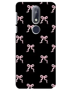 Чехол для Nokia 7.1 (2018) с картинкой «Бант-цветок» Чехол для Nokia 7.1 (2018) с картинкой «Бант-цветок»
