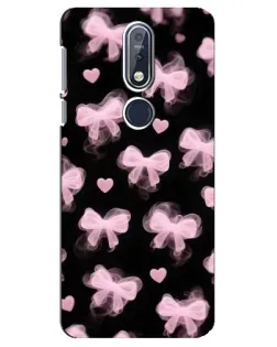 Чехол для Nokia 7.1 (2018) с картинкой «Геометрия банта» Чехол для Nokia 7.1 (2018) с картинкой «Геометрия банта»