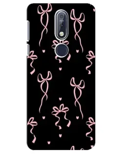 Чехол для Nokia 7.1 (2018) с картинкой «Тонкие ленты»