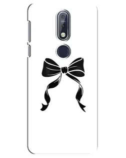 Чехол для Nokia 7.1 (2018) с картинкой «Классический бант»