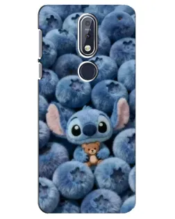 Чохол для Nokia 7.1 (2018) з картинкою «Стіч та лохина» Чохол для Nokia 7.1 (2018) з картинкою «Стіч та лохина»