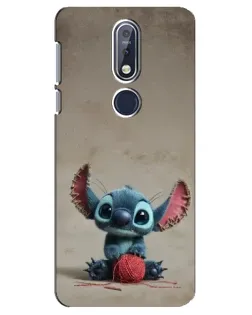 Чохол для Nokia 7.1 (2018) з картинкою «Стіч на чоричневому фоні» Чохол для Nokia 7.1 (2018) з картинкою «Стіч на чоричневому фоні»