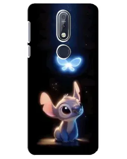 Чохол для Nokia 7.1 (2018) з картинкою «Сяючий Стіч» Чохол для Nokia 7.1 (2018) з картинкою «Сяючий Стіч»