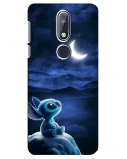 Чохол для Nokia 7.1 (2018) з картинкою «Місячна ніч Стіча» Чохол для Nokia 7.1 (2018) з картинкою «Місячна ніч Стіча»