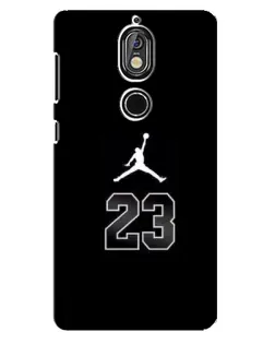 Чехол для Nokia 7 с картинкой «Jordan Flight 23»