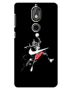 Чехол для Nokia 7 с картинкой «Jordan Jumpman»