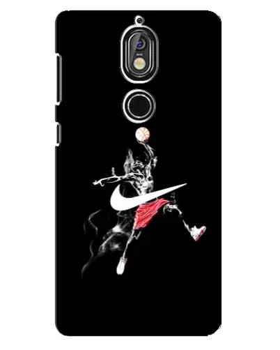 Чехол для Nokia 7 с картинкой «Jordan Jumpman»