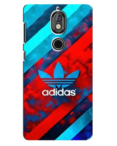 Чехол для Nokia 7 с картинкой «Абстракция Adidas» Чехол для Nokia 7 с картинкой «Абстракция Adidas»