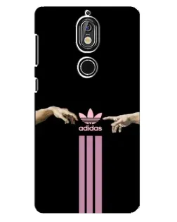 Чехол для Nokia 7 с картинкой «Adidas Hands»