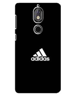Чехол для Nokia 7 с картинкой «Adidas Red Style»