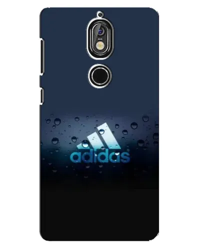 Чехол для Nokia 7 с картинкой «Adidas Water Drops» Чехол для Nokia 7 с картинкой «Adidas Water Drops»