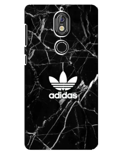 Чехол для Nokia 7 с картинкой «Белый мрамор Adidas» Чехол для Nokia 7 с картинкой «Белый мрамор Adidas»