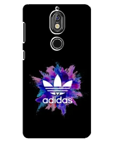 Чехол для Nokia 7 с картинкой «Взрыв красок Adidas» Чехол для Nokia 7 с картинкой «Взрыв красок Adidas»
