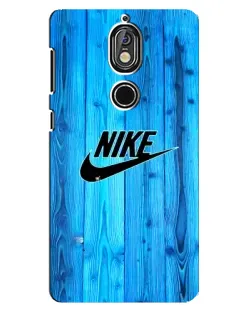 Чехол для Nokia 7 с картинкой «Голубое дерево Nike»