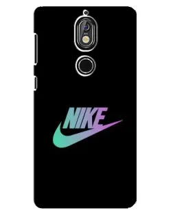 Чехол для Nokia 7 с картинкой «Nike — городская ночь»