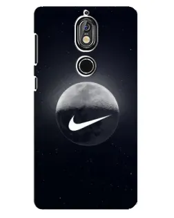 Чохол для Nokia 7 з картинкою «Nike у стилі графіті»