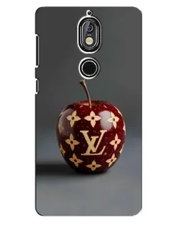 Чехол для Nokia 7 с картинкой «Красное яблоко LV»