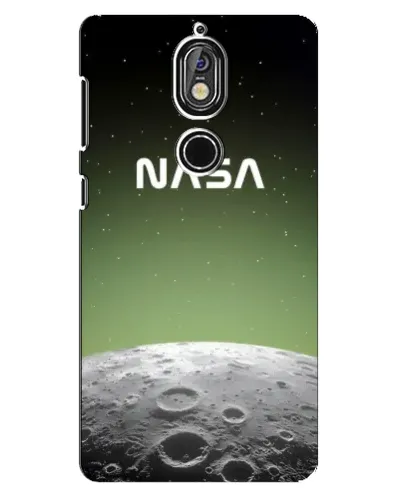 Чехол для Nokia 7 с картинкой «NASA — лунный градиент»