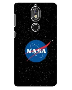 Чехол для Nokia 7 с картинкой «NASA — звездное небо»