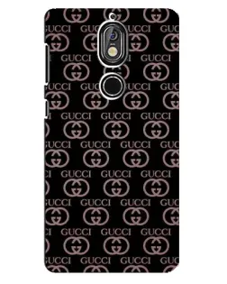 Чохол для Nokia 7 з картинкою «Класична монограма Gucci» Чохол для Nokia 7 з картинкою «Класична монограма Gucci»