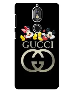 Чохол для Nokia 7 з картинкою «Gucci — герої Disney» Чохол для Nokia 7 з картинкою «Gucci — герої Disney»