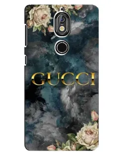 Чохол для Nokia 7 з картинкою «Абстрактні квіти Gucci» Чохол для Nokia 7 з картинкою «Абстрактні квіти Gucci»