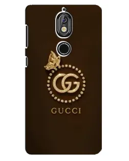 Чохол для Nokia 7 з картинкою «Gucci — золотий метелик» Чохол для Nokia 7 з картинкою «Gucci — золотий метелик»