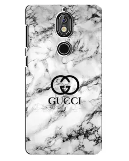 Чохол для Nokia 7 з картинкою «Gucci — мармуровий шик» Чохол для Nokia 7 з картинкою «Gucci — мармуровий шик»
