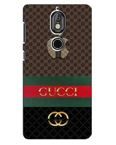 Чехол для Nokia 7 с картинкой «Gucci — брендированный десерт»