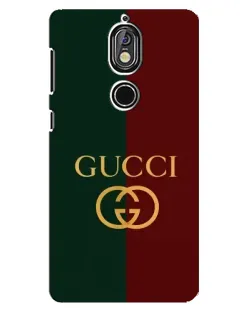 Чохол для Nokia 7 з картинкою «Gucci — темно-зелений градієнт» Чохол для Nokia 7 з картинкою «Gucci — темно-зелений градієнт»