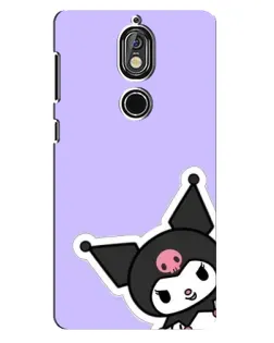 Чохол для Nokia 7 з картинкою «Кумедна Kuromi»