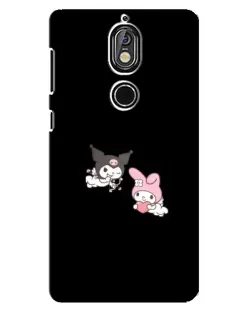 Чохол для Nokia 7 з картинкою «My Melody та Kuromi»