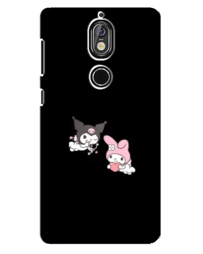 Чехол для Nokia 7 с картинкой «My Melody и Kuromi»