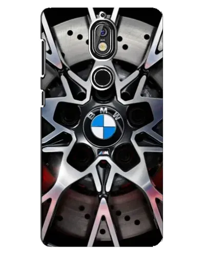 Чехол для Nokia 7 с картинкой «BMW — деталь диска»