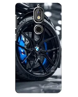 Чехол для Nokia 7 с картинкой «Колесо BMW вблизи» Чехол для Nokia 7 с картинкой «Колесо BMW вблизи»
