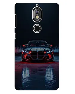 Чехол для Nokia 7 с картинкой «BMW на мокрой дороге» Чехол для Nokia 7 с картинкой «BMW на мокрой дороге»