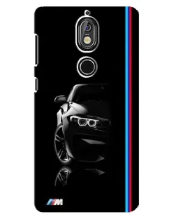 Чехол для Nokia 7 с картинкой «Силуэт BMW в темноте» Чехол для Nokia 7 с картинкой «Силуэт BMW в темноте»