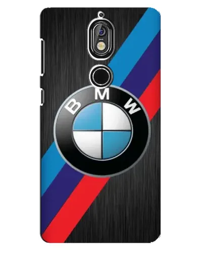 Чехол для Nokia 7 с картинкой «BMW M-stripes стиль»