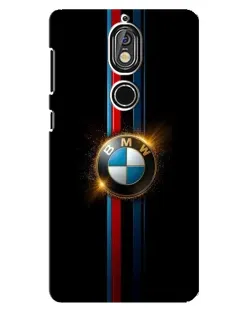 Чехол для Nokia 7 с картинкой «BMW M-Power неон» Чехол для Nokia 7 с картинкой «BMW M-Power неон»