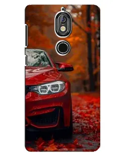 Чехол для Nokia 7 с картинкой «Осенняя BMW M4» Чехол для Nokia 7 с картинкой «Осенняя BMW M4»