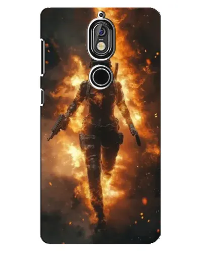 Чехол для Nokia 7 с картинкой «BMW — скорость в дожде» Чехол для Nokia 7 с картинкой «BMW — скорость в дожде»