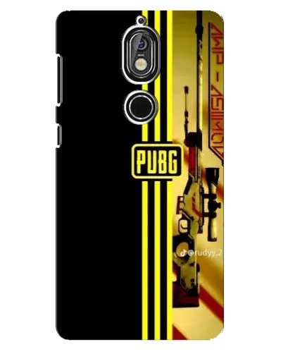 Чехол для Nokia 7 с картинкой «PUBG — камуфляжный шлем» Чехол для Nokia 7 с картинкой «PUBG — камуфляжный шлем»