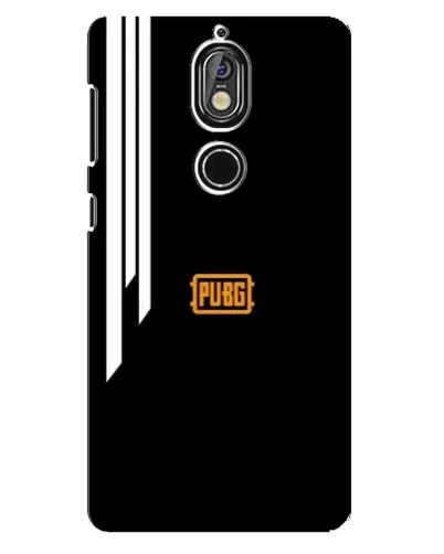 Чехол для Nokia 7 с картинкой «PUBG — вертикальные линии» Чехол для Nokia 7 с картинкой «PUBG — вертикальные линии»