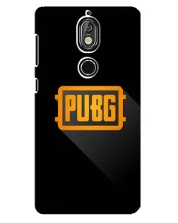 Чохол для Nokia 7 з картинкою «PUBG — рамка лого» Чохол для Nokia 7 з картинкою «PUBG — рамка лого»
