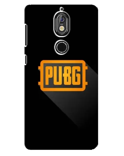 Чехол для Nokia 7 с картинкой «PUBG — рамка лого» Чехол для Nokia 7 с картинкой «PUBG — рамка лого»
