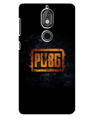 Чехол для Nokia 7 с картинкой «PUBG — золотой логотип» Чехол для Nokia 7 с картинкой «PUBG — золотой логотип»