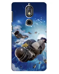 Чохол для Nokia 7 з картинкою «Десант PUBG — стрибок» Чохол для Nokia 7 з картинкою «Десант PUBG — стрибок»