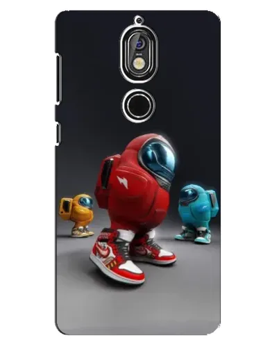 Чехол для Nokia 7 с картинкой «Among Us — 3D стиль» Чехол для Nokia 7 с картинкой «Among Us — 3D стиль»