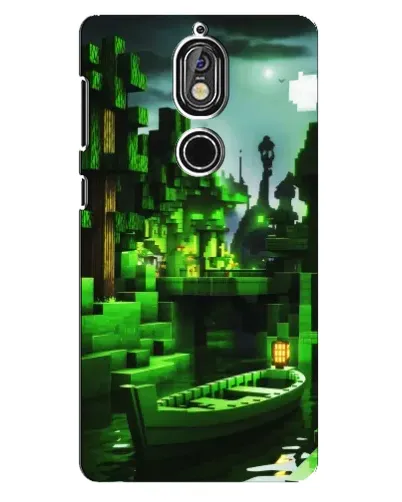 Чохол для Nokia 7 з картинкою «Minecraft лісовий пейзаж» Чохол для Nokia 7 з картинкою «Minecraft лісовий пейзаж»