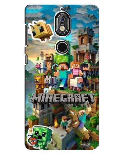 Чохол для Nokia 7 з картинкою «Замок Minecraft» Чохол для Nokia 7 з картинкою «Замок Minecraft»